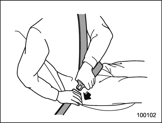 Ceintures de sécurité arrière