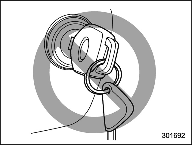 Positions de la clé