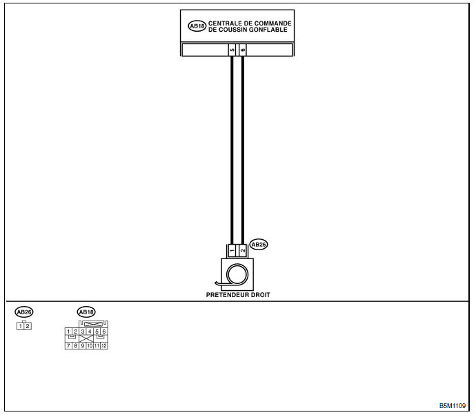 Systeme de coussins gonflables (diagnostic)